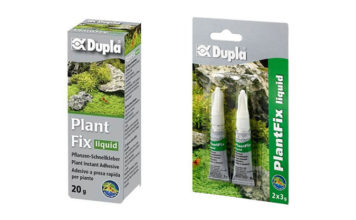 Planten bevestigen doe je met Dupla Plantfix Liquid Dupla plantfix